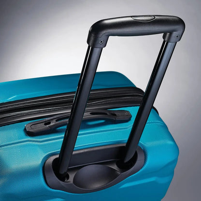 Expandable Hardside Luggage Set with Spinner Wheels, 2-Piece (20/24), Blue