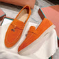 Lora Pianna Loafer Shoes Designer Famous Brand Slides Loafers Dress Shoes For Ladies Men Soft Rubber Sole Flat Luxury Casual